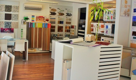 Interior da loja